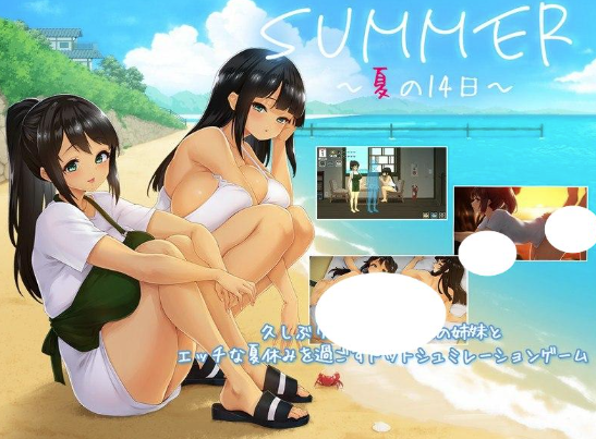 【互动SLG/像素/动态/官中/CV/小马拉大车】SUMMER -夏日的14天steam官中步兵版-春日ACG
